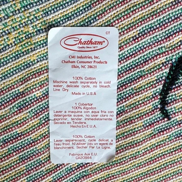 Festive Christmas Tree Tapestry Blanket - Picture 2 of 3